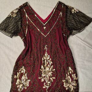 Beaded Flapper Dress